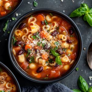 Recette Éclatante : Comment Préparer un Délicieux Minestrone Italien à la Maison