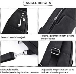 Recette Review: FSD.WG Men’s Sling Backpack – Stylish and Functional Travel Companion