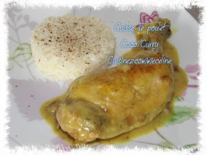 Recette Cuisses de Poulet Coco/Curry