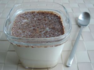 Recette Yaourts maison au sucre pétillant au chocolat (pour 8 pots)