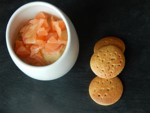 Recette Houmous et blinis croquants aux graines de fenouil sans gluten