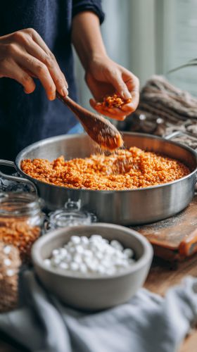Recette Pumpkin Crispy Treats: A Fall Snack with a Crunchy Twist