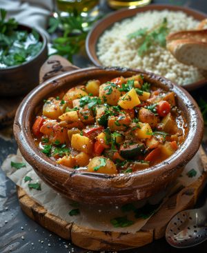 Recette Tajine de Légumes Facile et Savoureuse