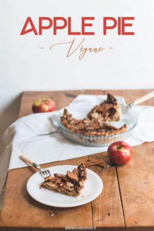 Recette Apple pie végane (tarte aux pommes, façon américaine)