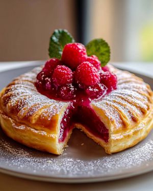 Recette Galette Litchi Fraises : Recette Facile et Savoureuse