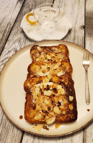 Recette Pain perdu aux amandes