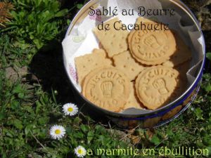 Recette Sablés au Beurre de cacahuète