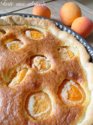 Recette Tarte aux abricots