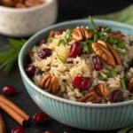 Recette Cranberry Pecan Wild Rice Pilaf