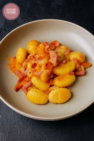 Recette Gnocchis aux tomates et mozzarella