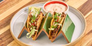 Recette Crispy Fried Ground Beef Tacos