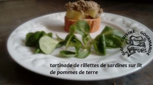 Recette Tartinade de rillettes de sardines (cookéo)