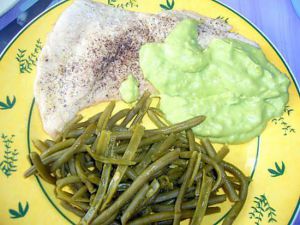 Recette Escalope de veau à la crème d'avocat