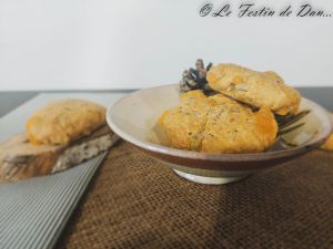 Recette Biscuits Salés Cheddar et Tournesol