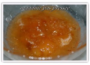 Recette Confiture pêche poire