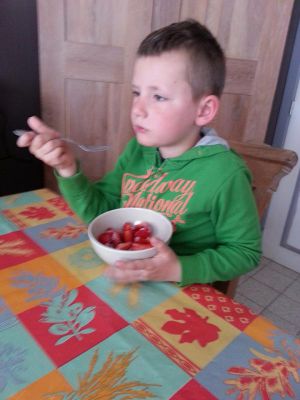 Recette Lukas et les fraises
