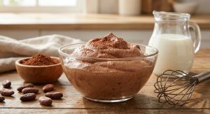 Recette Incroyable : Comment créer une mousse au chocolat aérienne avec du simple cacao