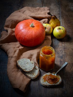 Recette Confiture de potimarron et fruits gâtés, un délice anti-gaspi !