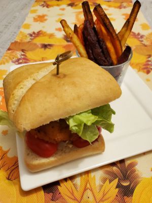 Recette Chicken burger