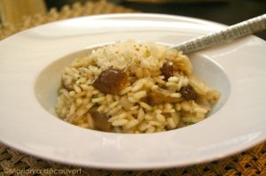 Recette Risotto aux champignons du marché