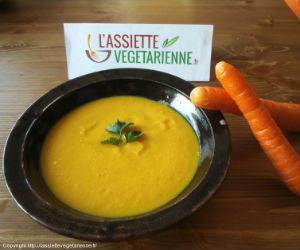 Recette Soupe carottes gingembre