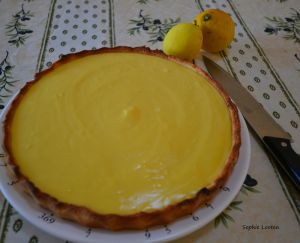 Recette Tarte au citron