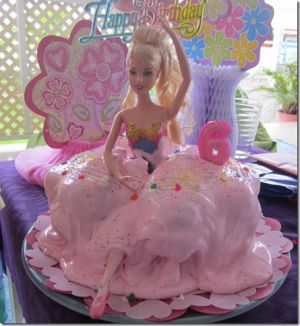 Recette Barbie cake