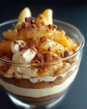 Recette Tiramisu Caramel Pommes : Recette Facile et Savoureuse