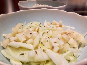 Recette [Objectif detox!] Une simple salade…fenouil et poire