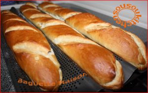 Recette Baguette – (pain maison) Recette facile