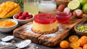 Recette Pâte de Fruit Exotique : citron Vert, kumquat, framboise, litchis et Mangue Passion