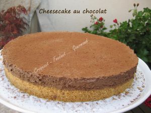 Recette Cheesecake chocolat