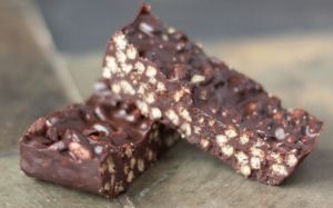 Recette Barres aux Rice Krispies et chocolat (Vegan)