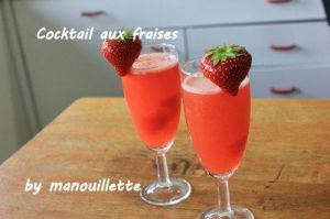 Recette Cocktail aux fraises
