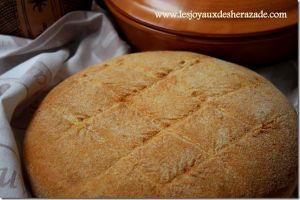 Recette Khobz el koucha – pain maison au four