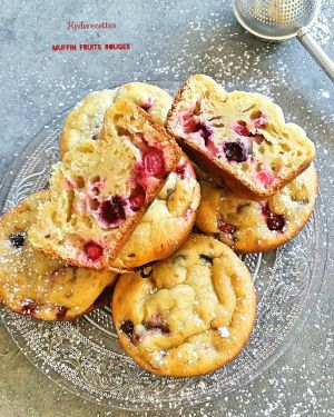 Recette Muffin Mascarpone, Fruits rouges