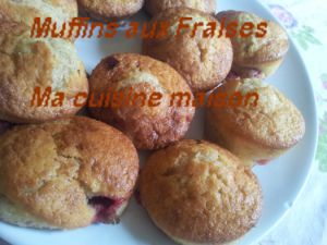 Recette Muffins aux Fraises