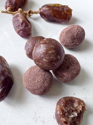 Recette Snack sain : Energy balls coco et noisette