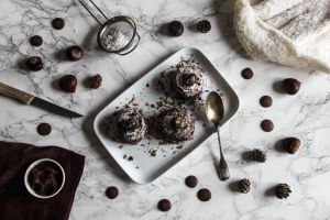 Recette Mini bûches au chocolat au lait et marrons