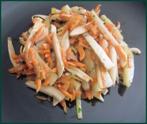 Recette Salade de fenouil et carottes râpées