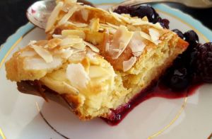 Recette Gâteau mascarpone pomme-amandes