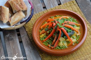 Recette Tajine de veau aux légumes (version express)