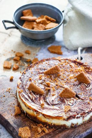 Recette Cheesecake Nutella & Spéculoos