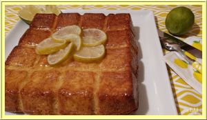 Recette Cake  au mascarpone et citron vert