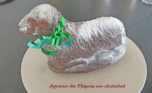 Recette Agneau de Pâques au chocolat