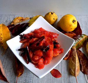 Recette Coings rôtis aux épices