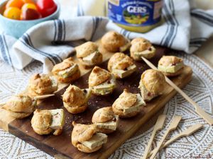Recette Gougères au foie gras