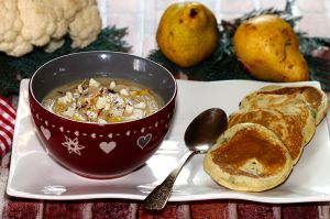 Recette Velouté de chou-fleur et poire