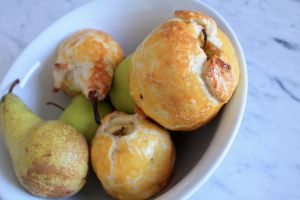 Recette Pastís de poma i pera (tarte pomme poire)
