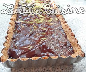 Recette Tarte au chocolat, noix de pécan et caramel {Végane}